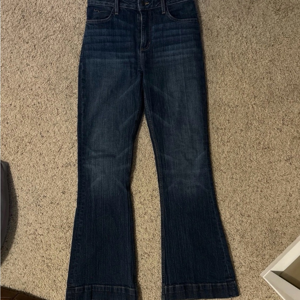 Dark Blue Women's Bootcut Jeans